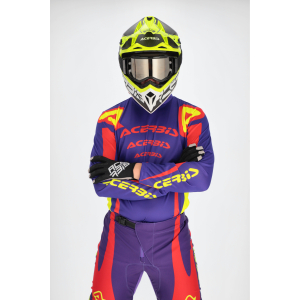 ACERBIS PANTS MX TRACK ASKAR PURPLE/RED s.36, 6