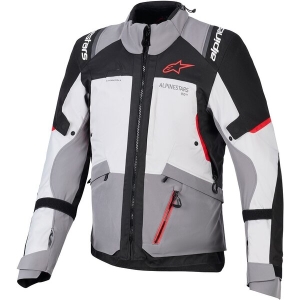 Geaca textil impermeabila ALPINESTARS ANDES DRYSTAR® V4 L Gri inchis/Gri deschis/Galben fluo, 5
