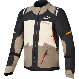 Geaca textil impermeabila ALPINESTARS ANDES DRYSTAR® V4 XL Gri inchis/Gri deschis/Galben fluo, 4