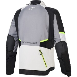 Geaca textil impermeabila ALPINESTARS ANDES DRYSTAR® V4 3XL Gri inchis/Gri deschis/Rosu, 9