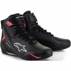 Ghete moto sport/touring dama ALPINESTARS STELLA FASTER-4 DRYSTAR Negru/Argintiu 39, 2
