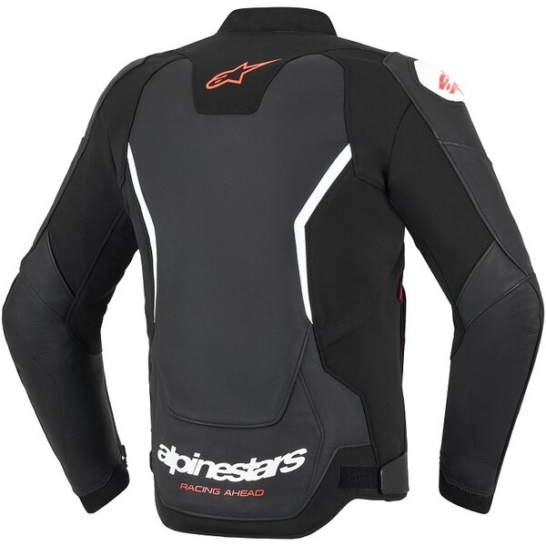Geaca de piele sport ALPINESTARS GP FORCE V2 50 Negru/Rosu fluo, 9
