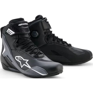 Ghete moto sport/touring ALPINESTARS FASTER-4 DRYSTAR 40 Negru/Gri/Alb, 7