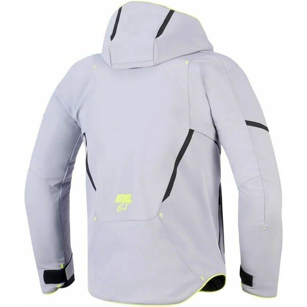 Geaca textil impermeabila ALPINESTARS AEROSHELL WP M Gri/Galben fluo, 3