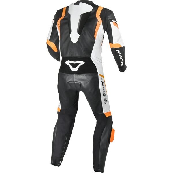 Combinezon de piele 1 piesa MACNA VARSHALL 52 Alb/Rosu/Albastru, 6