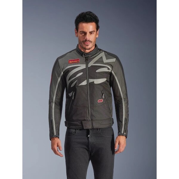 Geaca textil urban/vintage ALPINESTARS AXTON S Negru/Antracit, 4