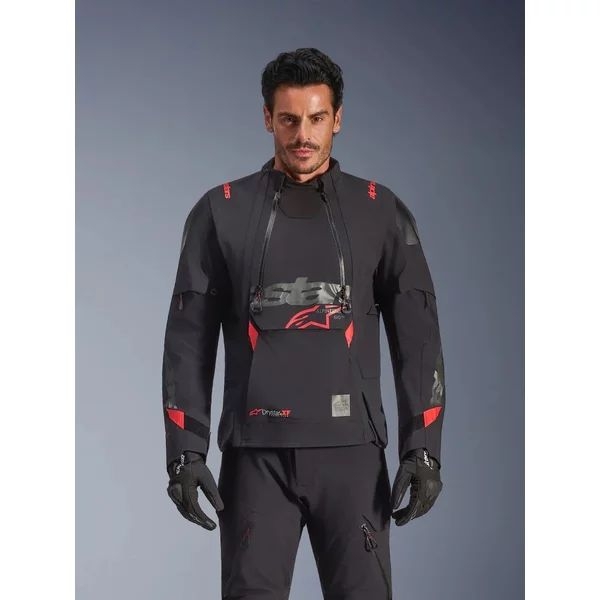 Geaca textil impermeabila ALPINESTARS HALO PRO DRYSTAR®XF LAMINATED S Maro/Negru/Portocaliu, 18