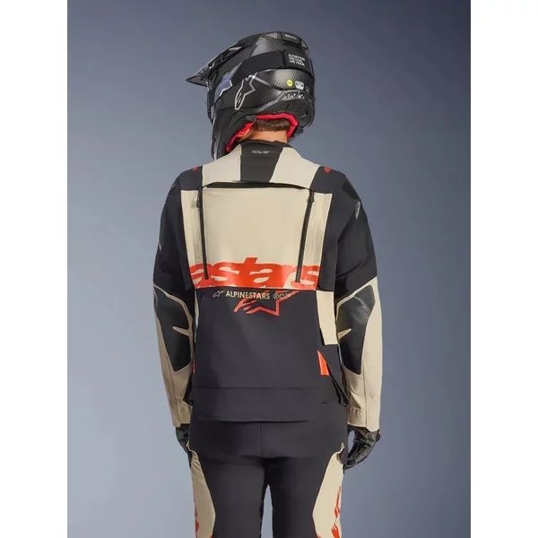 Geaca textil impermeabila ALPINESTARS HALO PRO DRYSTAR®XF LAMINATED S Maro/Negru/Portocaliu, 29