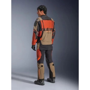 Geaca textil impermeabila ALPINESTARS HALO PRO DRYSTAR®XF LAMINATED S Maro/Negru/Portocaliu, 9