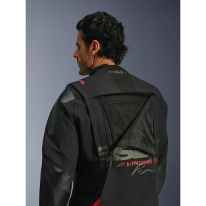 Geaca textil impermeabila ALPINESTARS HALO PRO DRYSTAR®XF LAMINATED M Maro/Negru/Portocaliu, 4