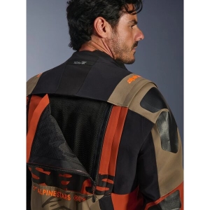 Geaca textil impermeabila ALPINESTARS HALO PRO DRYSTAR®XF LAMINATED M Maro/Negru/Portocaliu, 31