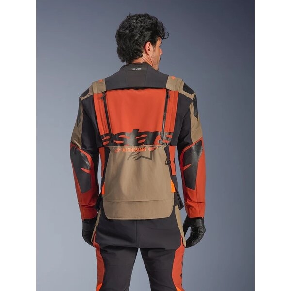 Geaca textil impermeabila ALPINESTARS HALO PRO DRYSTAR®XF LAMINATED XL Maro/Negru/Portocaliu, 8