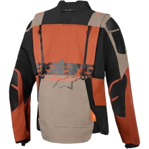 Geaca textil impermeabila ALPINESTARS HALO PRO DRYSTAR®XF LAMINATED XL Maro/Negru/Portocaliu, 10