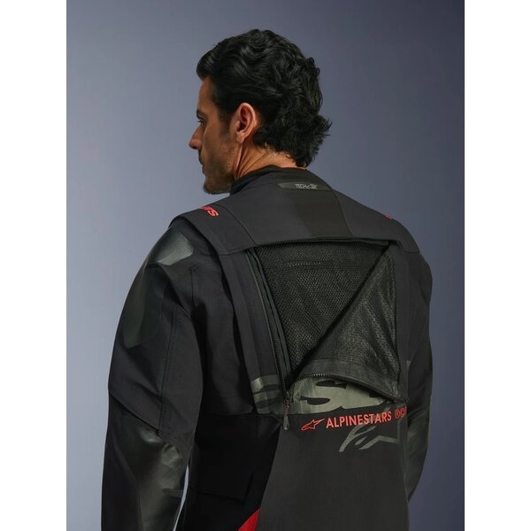 Geaca textil impermeabila ALPINESTARS HALO PRO DRYSTAR®XF LAMINATED XXL Maro/Negru/Portocaliu, 14