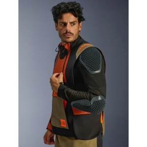 Geaca textil impermeabila ALPINESTARS HALO PRO DRYSTAR®XF LAMINATED XXL Maro/Negru/Portocaliu, 3