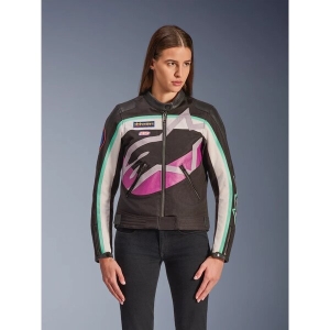 Geaca dama textil urban/vintage ALPINESTARS IDLES M Alb/Rosu/Negru, 10