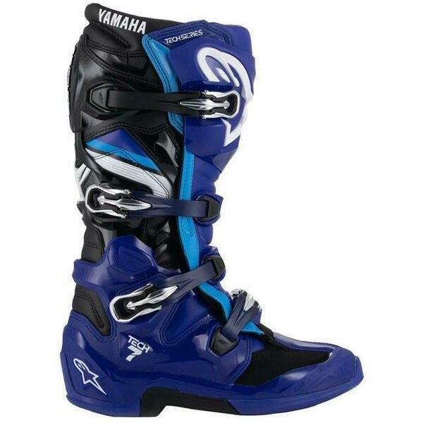 Cizme cross-enduro ALPINESTARS TECH 7 YAMAHA Albastru/Negru/Alb 44.5, 3
