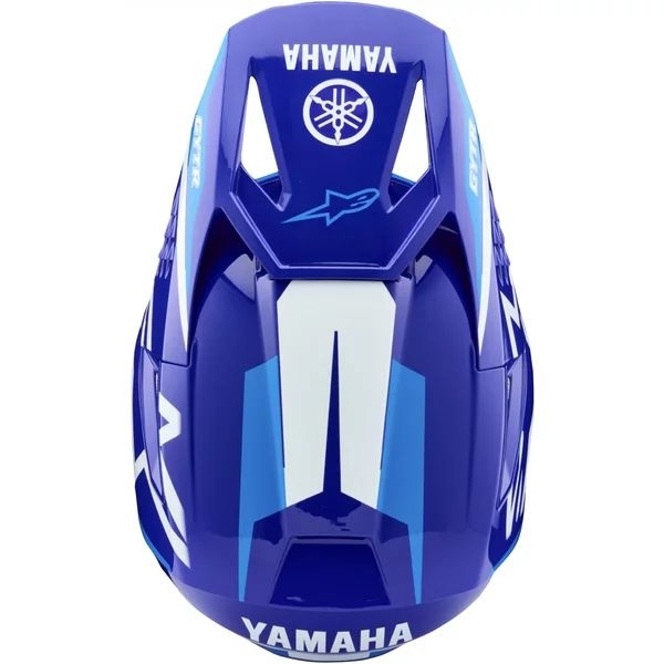 Casca cross-enduro ALPINESTARS S-M3 YAMAHA ECE06 XS Albastru/Alb, 6