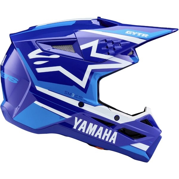 Casca cross-enduro ALPINESTARS S-M3 YAMAHA ECE06 XL Albastru/Alb, 4