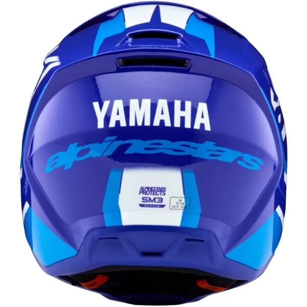 Casca cross-enduro ALPINESTARS S-M3 YAMAHA ECE06 XXL Albastru/Alb, 3