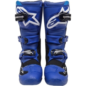 Cizme cross-enduro copii ALPINESTARS TECH 7S YAMAHA 38 Albastru/Negru/Alb, 3