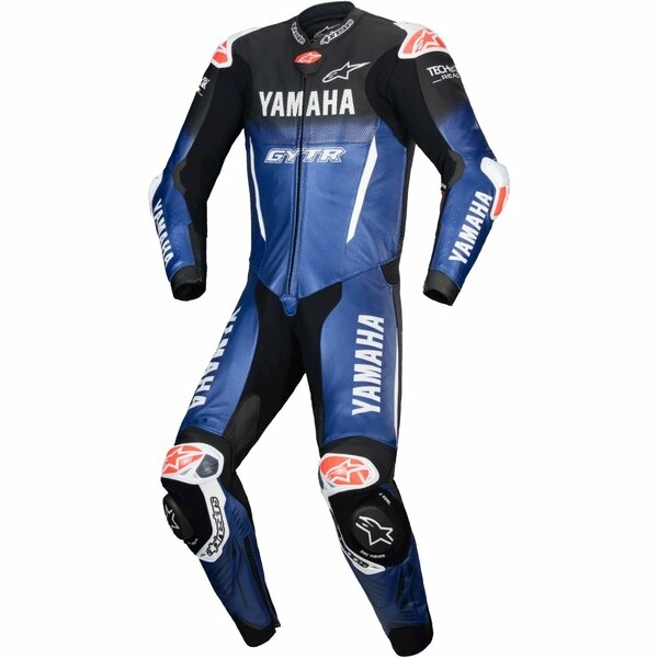 Combinezon de piele 1 piesa ALPINESTARS GP-R7 YAMAHA 52 Albastru/Negru/Alb, 2