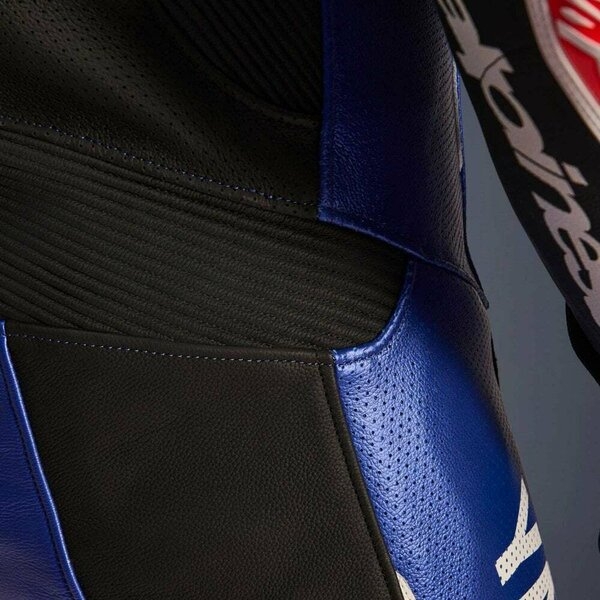Combinezon de piele 1 piesa ALPINESTARS GP-R7 YAMAHA 54 Albastru/Negru/Alb, 3