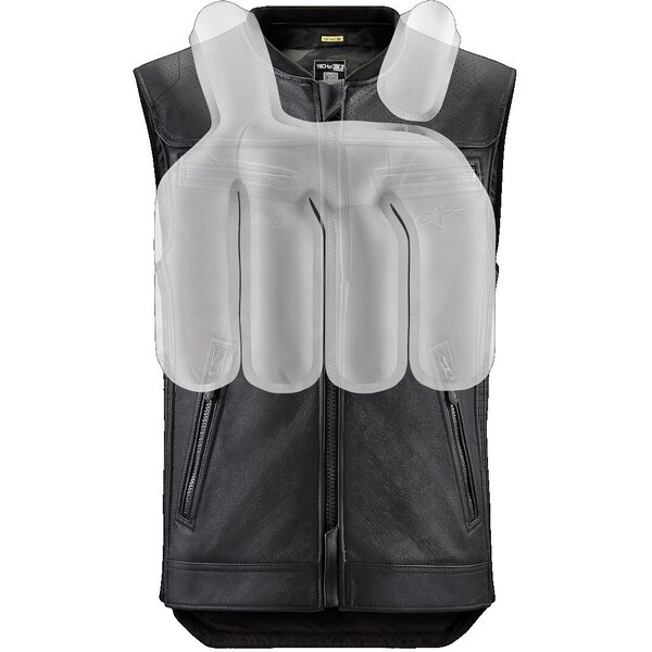 Vesta airbag de piele ALPINESTARS TECH-AIR® 3 V2 M Negru, 4