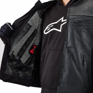 Vesta airbag de piele ALPINESTARS TECH-AIR® 3 V2 Negru 3XL, 11