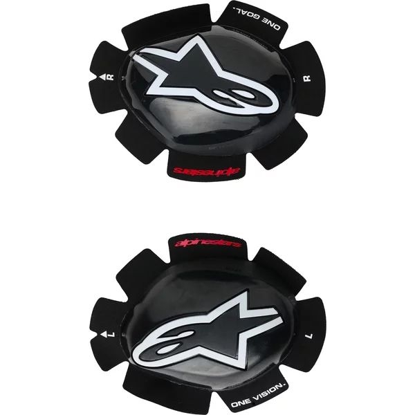 Slidere pentru genunchi ALPINESTARS GP TECH Rosu/Alb, 5