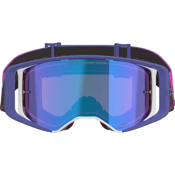 Ochelari cross-enduro ALPINESTARS SUPERTECH VISION VISTA GOGGLE Negru/Auriu, 5