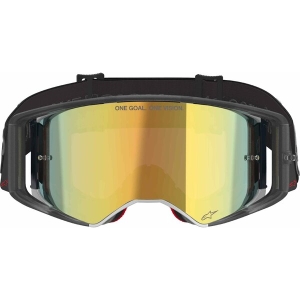 Ochelari cross-enduro ALPINESTARS SUPERTECH VISION VISTA GOGGLE Negru/Auriu, 11