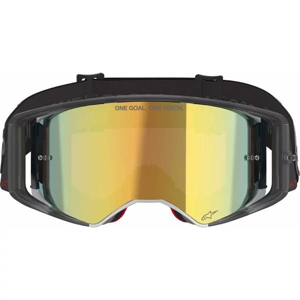 Ochelari cross-enduro ALPINESTARS SUPERTECH VISION VISTA GOGGLE Albastru/Galben Fluo, 3