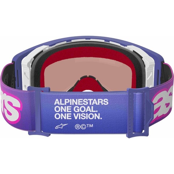 Ochelari cross-enduro ALPINESTARS SUPERTECH VISION VISTA GOGGLE Albastru/Galben Fluo, 13