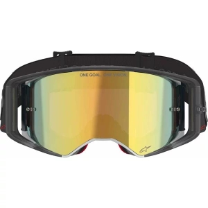 Ochelari cross-enduro ALPINESTARS SUPERTECH VISION VISTA GOGGLE Albastru/Galben Fluo, 3
