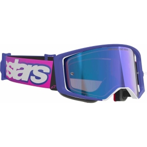 Ochelari cross-enduro ALPINESTARS SUPERTECH VISION VISTA GOGGLE Albastru/Galben Fluo, 5