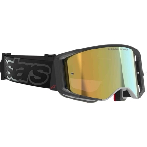 Ochelari cross-enduro ALPINESTARS SUPERTECH VISION VISTA GOGGLE Albastru/Galben Fluo, 9