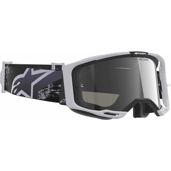 Ochelari cross-enduro ALPINESTARS VISION 8 LAHND GOGGLE Argintiu, 4
