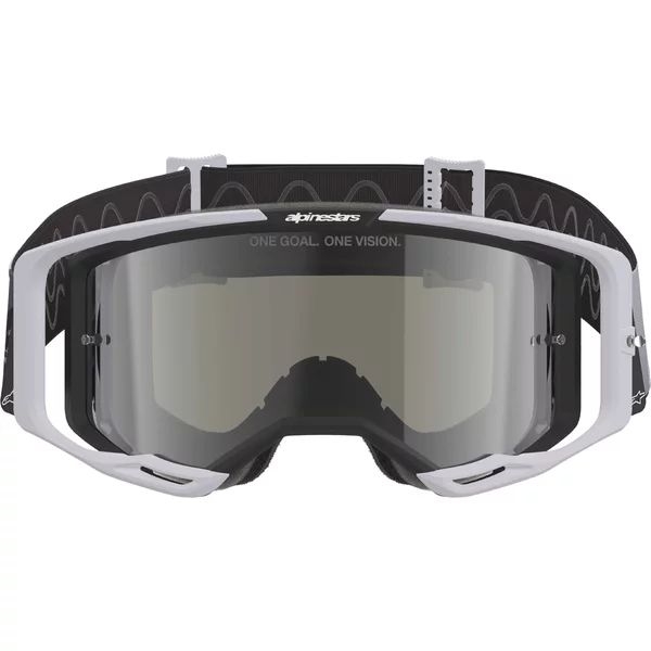 Ochelari cross-enduro ALPINESTARS VISION 8 LAHND GOGGLE Argintiu, 8