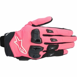 Manusi de piele dama ALPINESTARS SP X 3 XS Roz/Negru/Alb