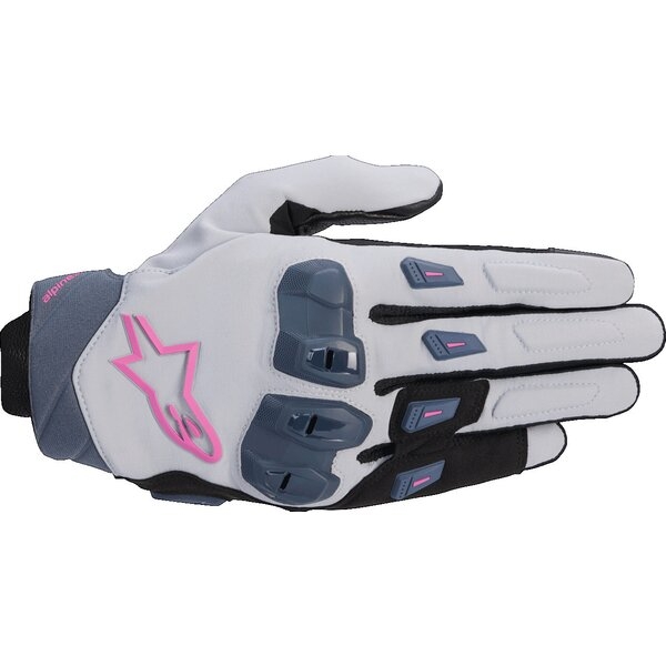 Manusi de piele dama ALPINESTARS SP X 3 Negru/Alb XS, 5