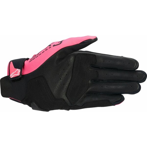 Manusi de piele dama ALPINESTARS SP X 3 S Roz/Negru/Alb, 4