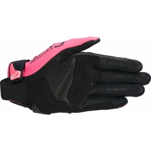 Manusi de piele dama ALPINESTARS SP X 3 S Roz/Negru/Alb, 4