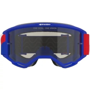 Ochelari cross-enduro ALPINESTARS VISION SAND GOGGLE Albastru/Rosu, 4