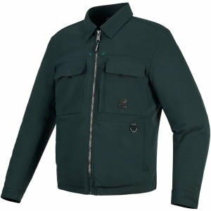 Geaca textil urban ALPINESTARS BRYON WR OVERSHIRT S Verde smarald închis