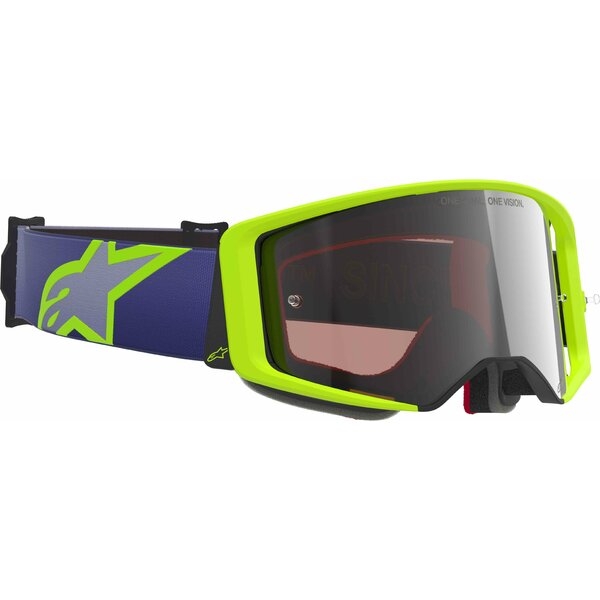Ochelari cross-enduro ALPINESTARS SUPERTECH VISION CORP GOOGLE Albastru/Coral, 4