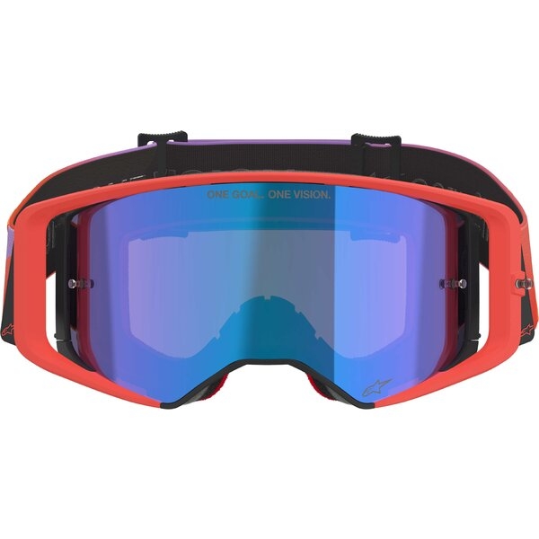 Ochelari cross-enduro ALPINESTARS SUPERTECH VISION CORP GOOGLE Albastru/Coral, 5
