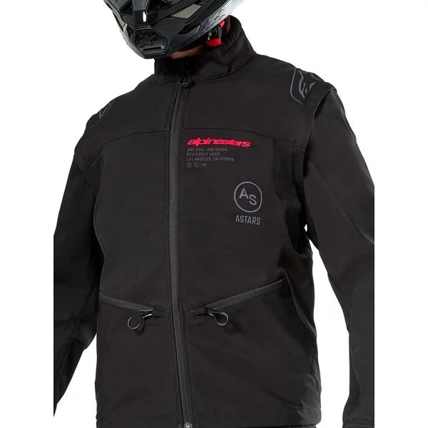 Geaca cross-enduro Softshell ALPINESTARS LITE-DURA S Navy/Portocaliu, 11