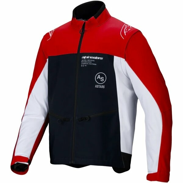 Geaca cross-enduro Softshell ALPINESTARS LITE-DURA Negru/Rosu/Alb XXL, 2