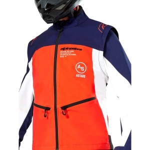 Geaca cross-enduro Softshell ALPINESTARS LITE-DURA Negru/Rosu/Alb XXL, 10